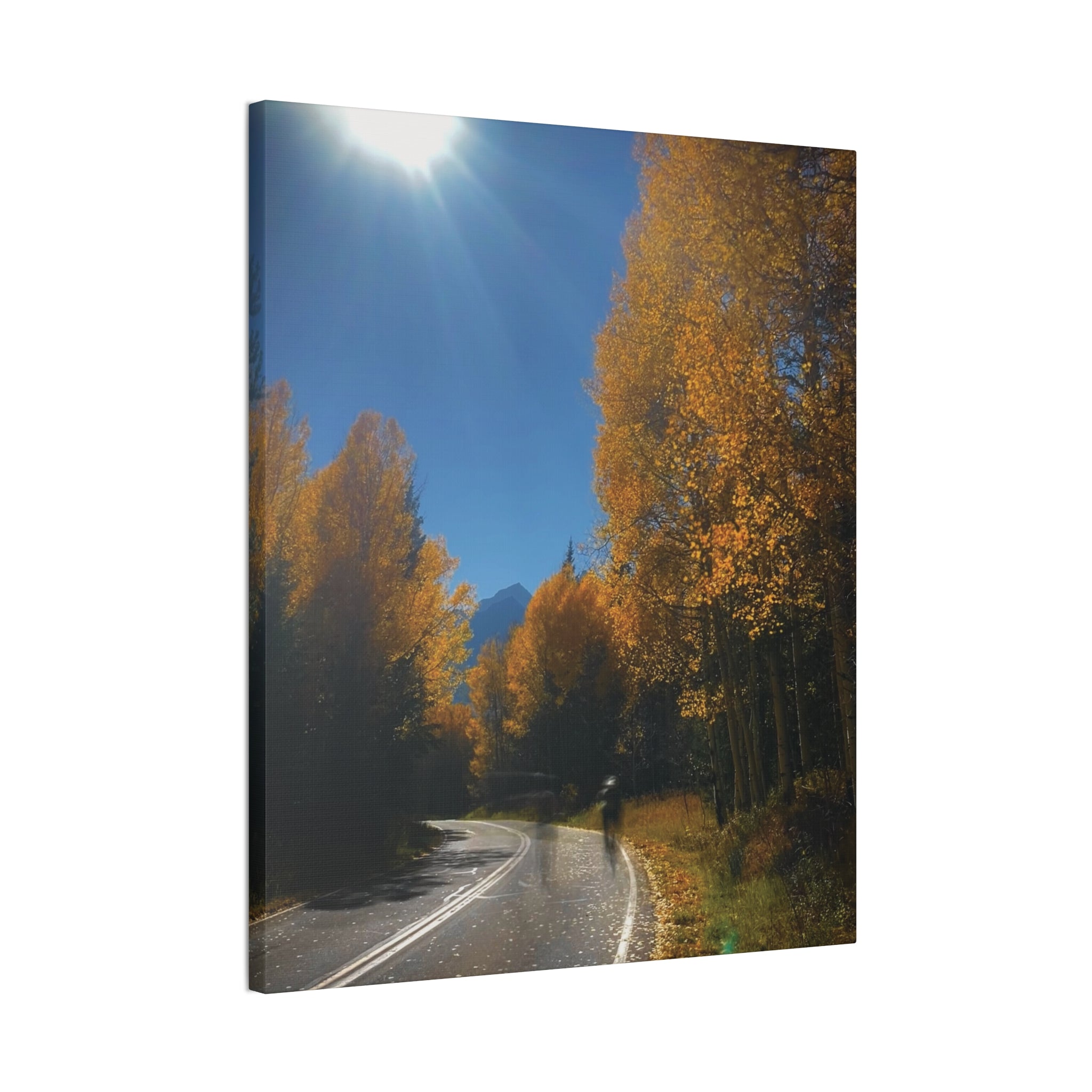 fall maroon bells and bikess