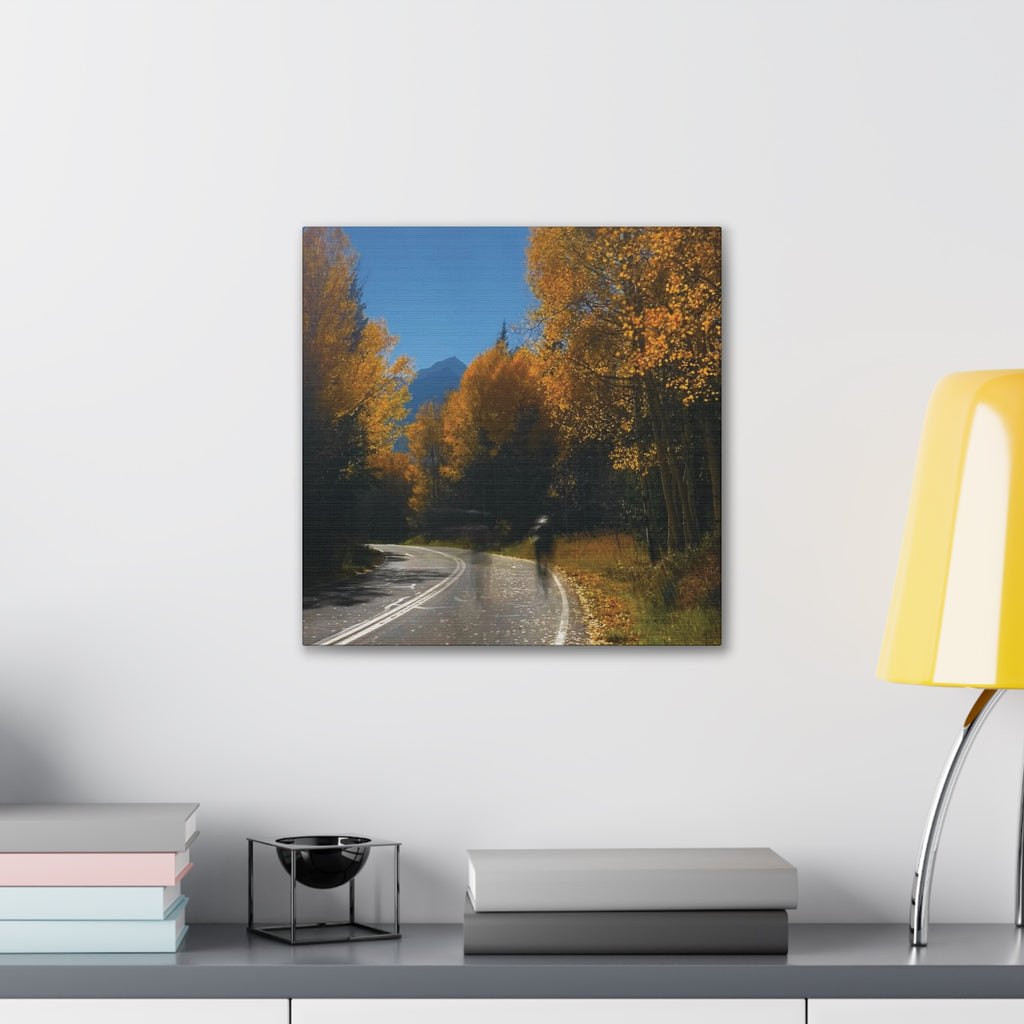 fall maroon bells and bikess