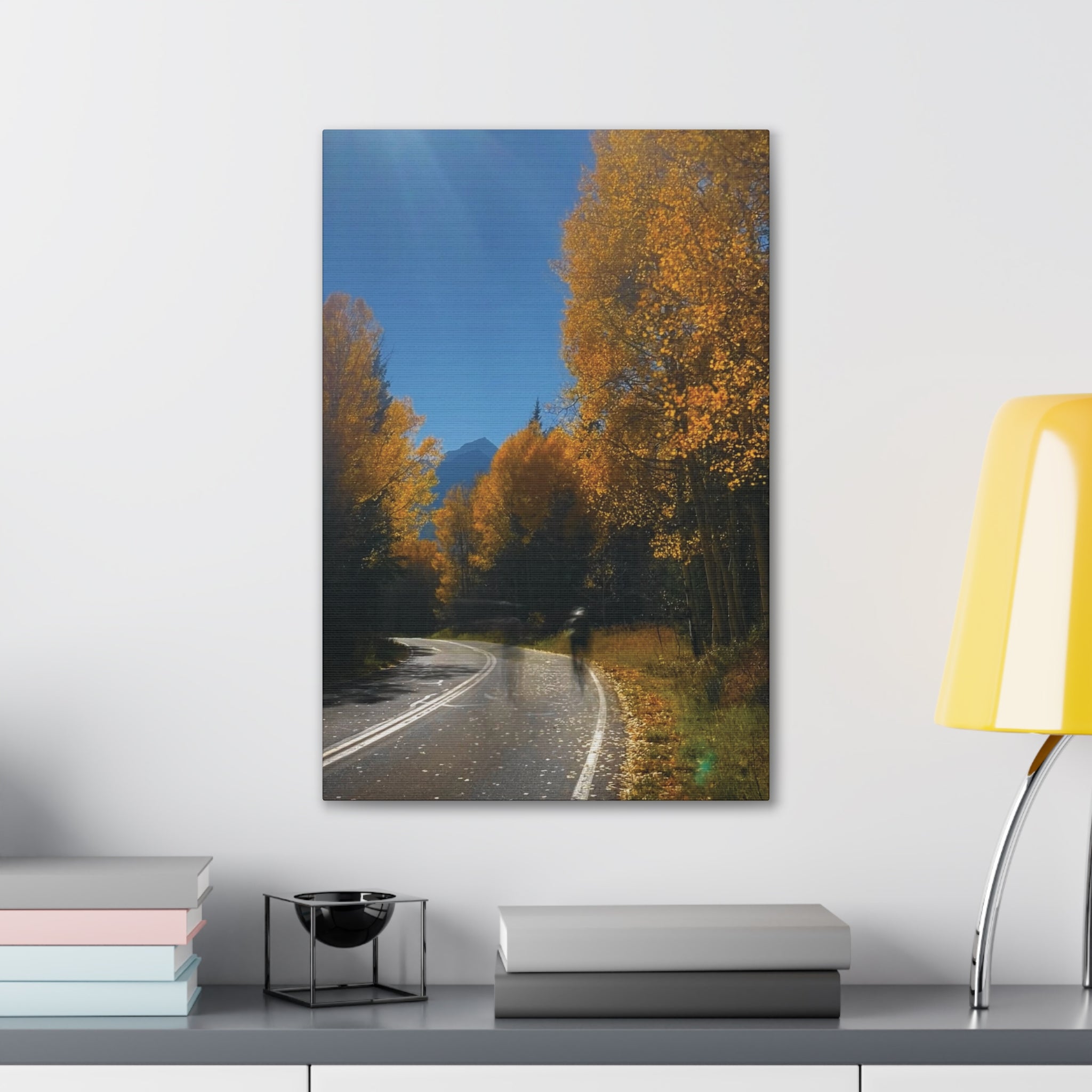 fall maroon bells and bikess