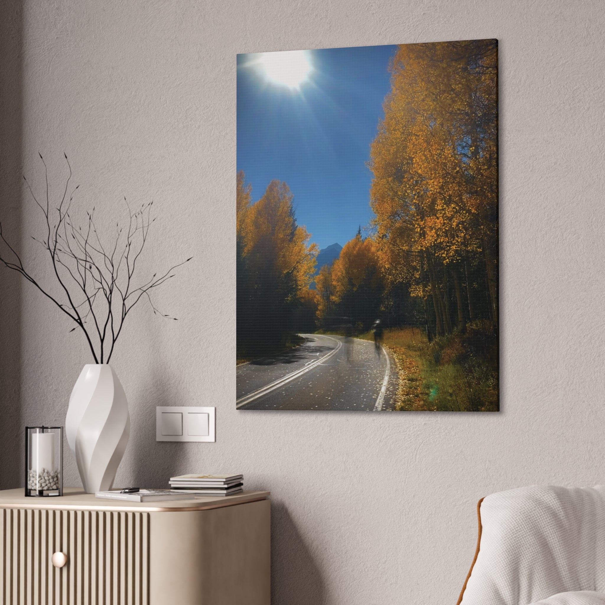 fall maroon bells and bikess