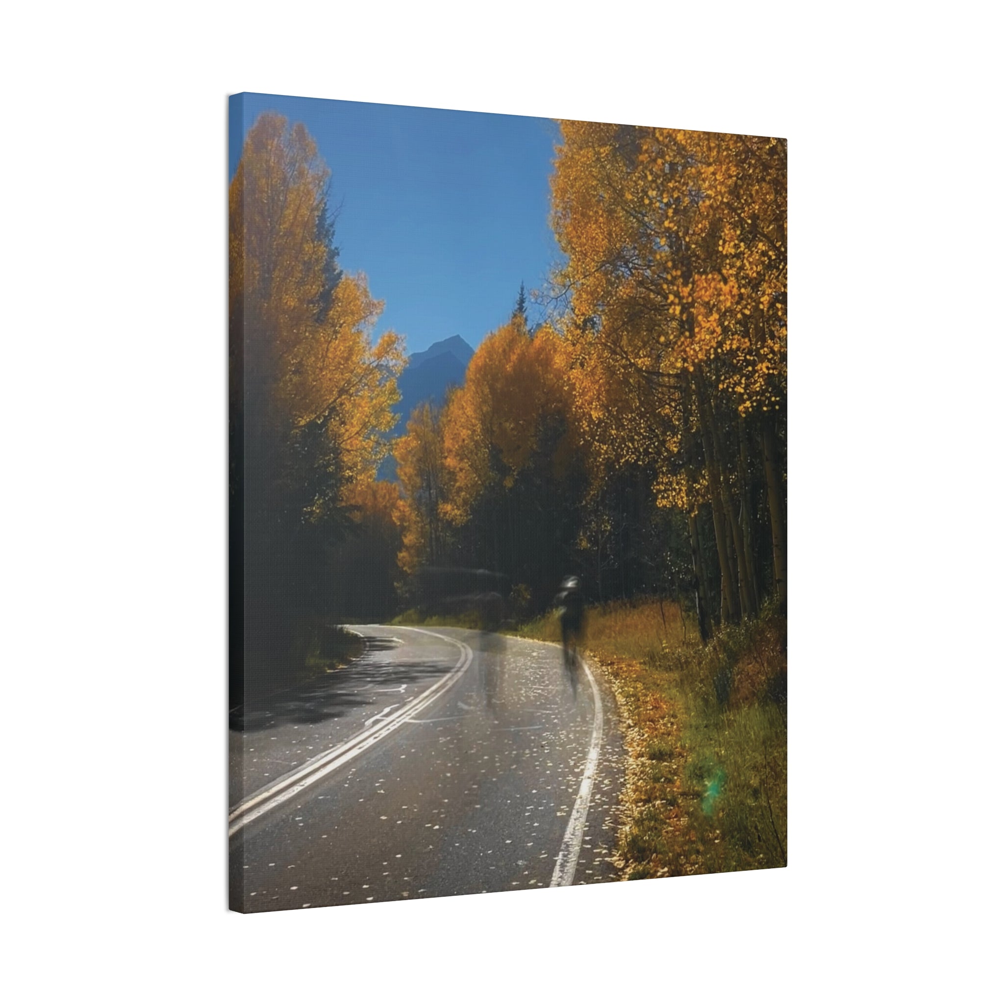 fall maroon bells and bikess