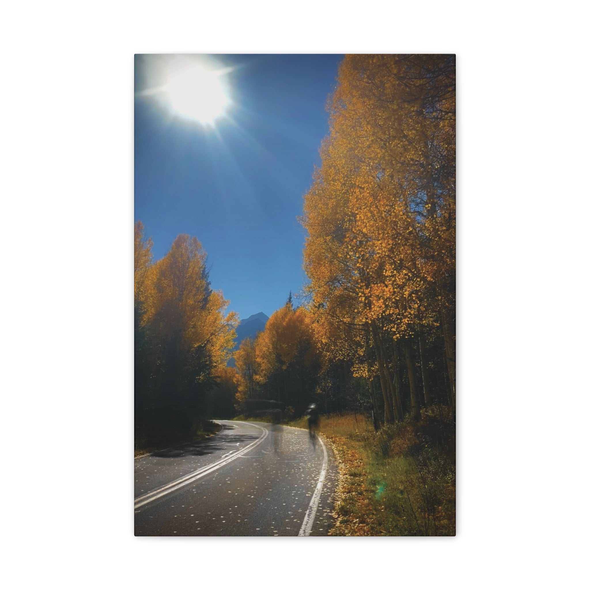 fall maroon bells and bikess