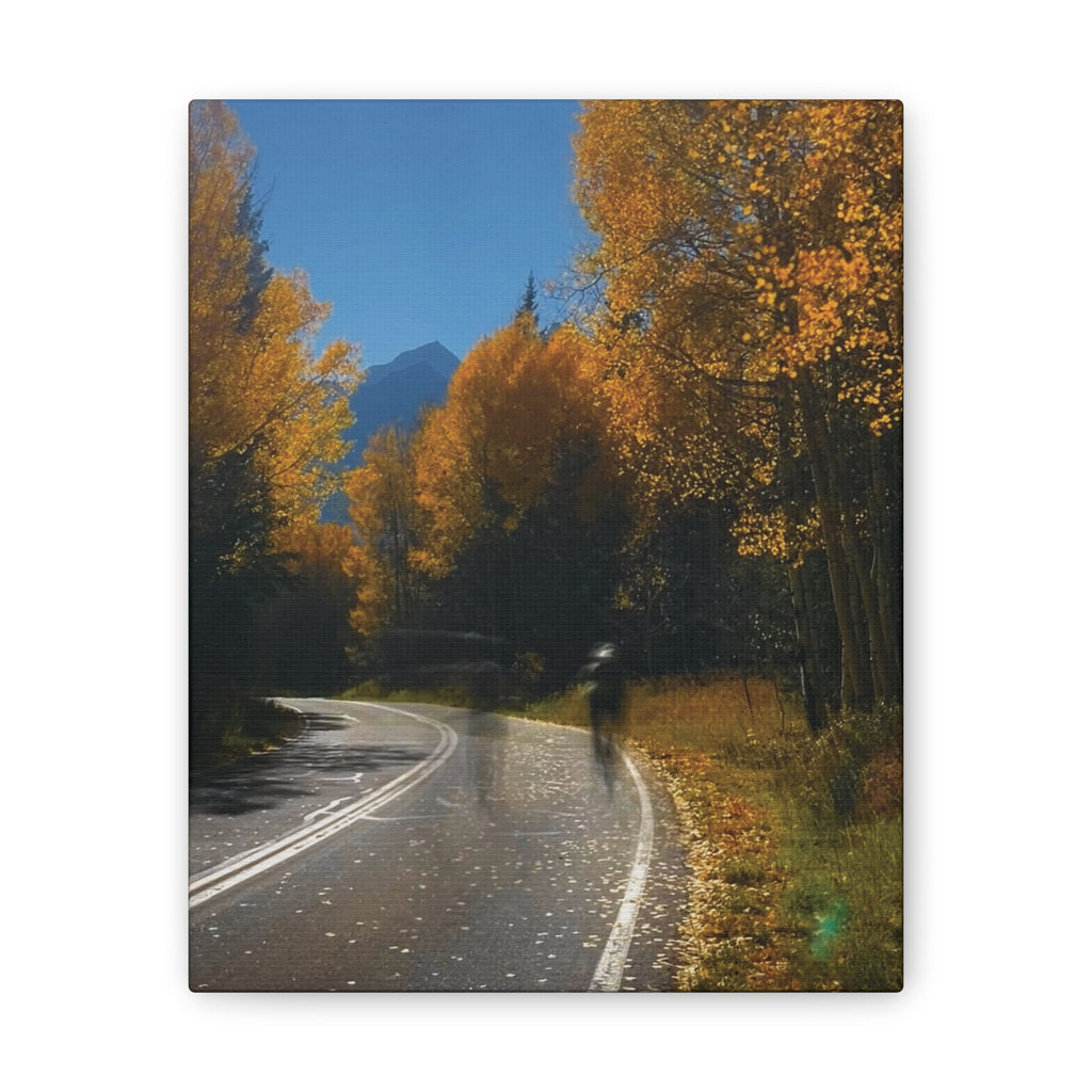 fall maroon bells and bikess