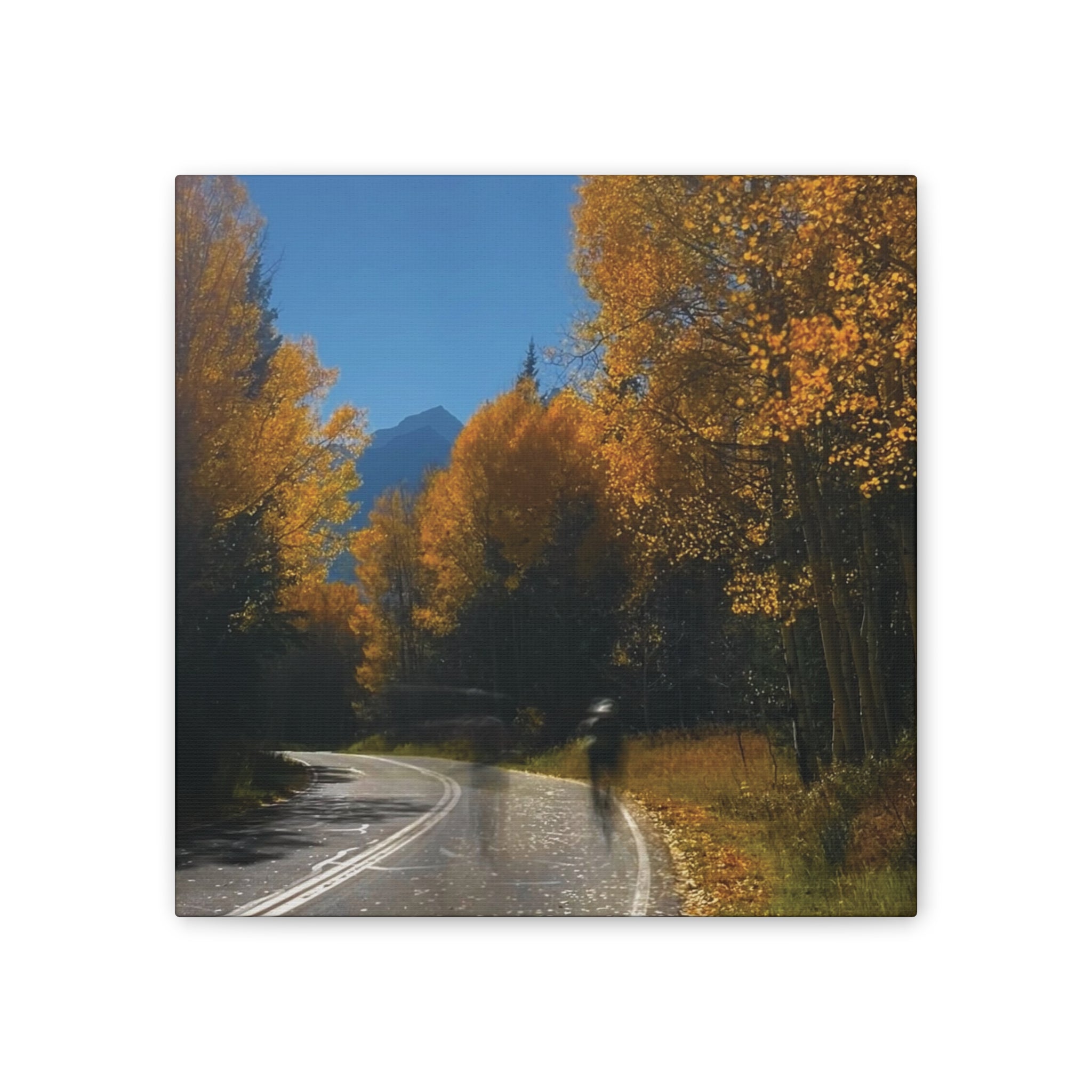 fall maroon bells and bikess