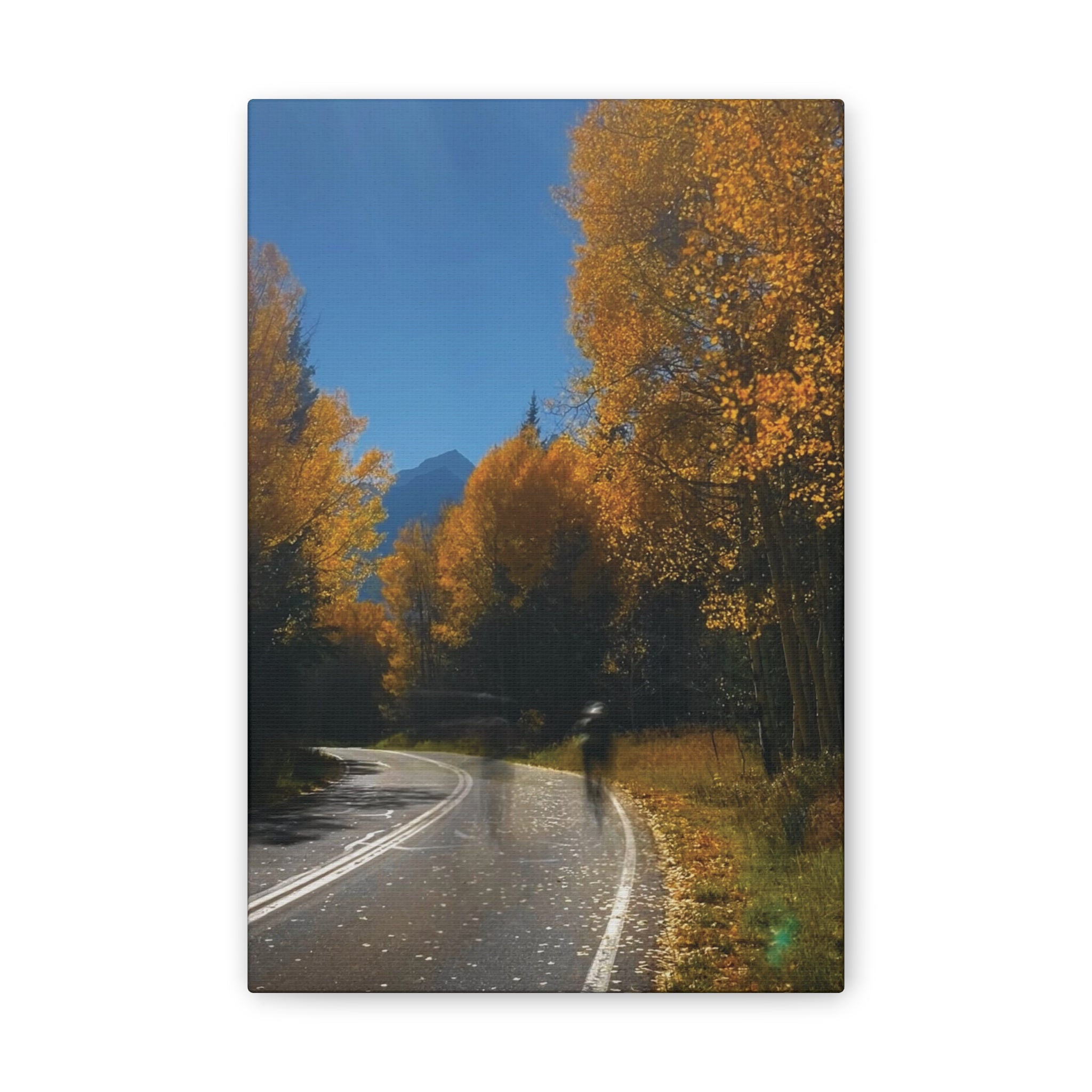 fall maroon bells and bikess