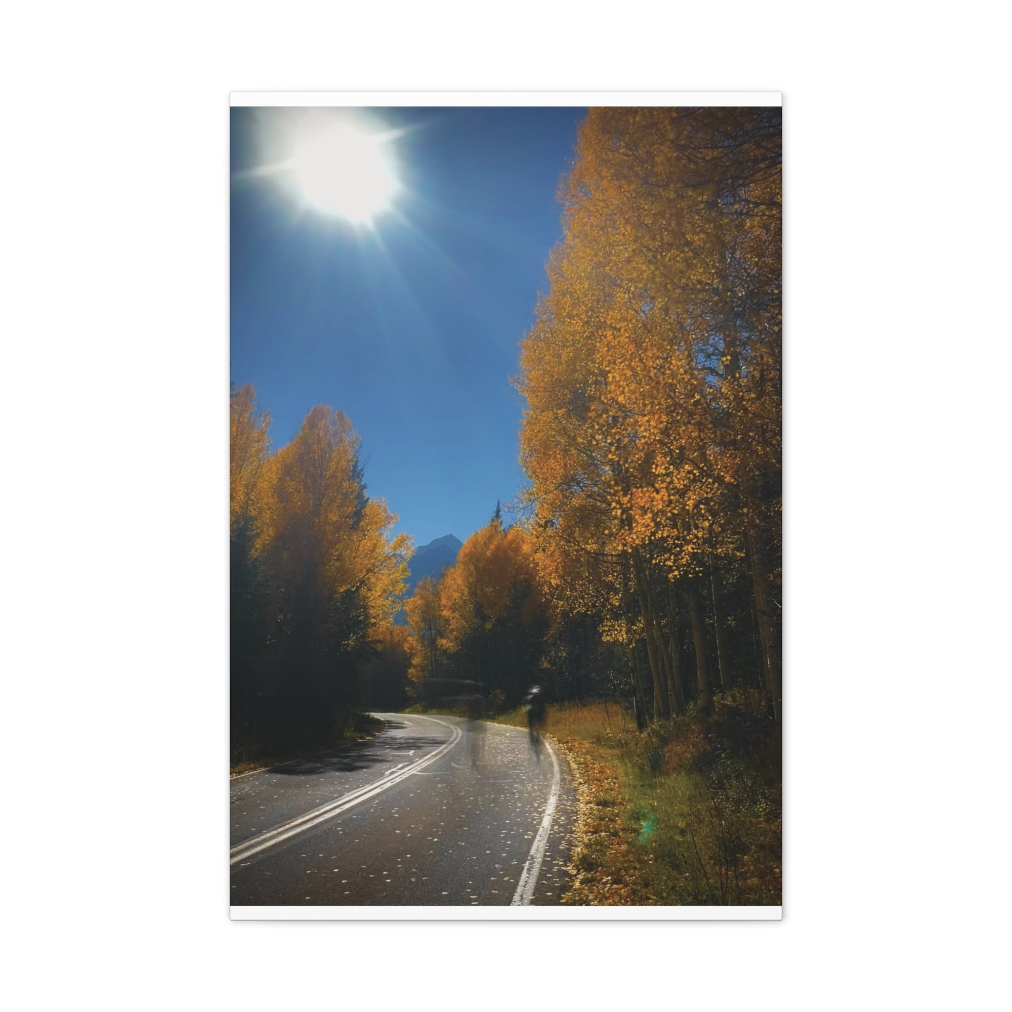 fall maroon bells and bikess