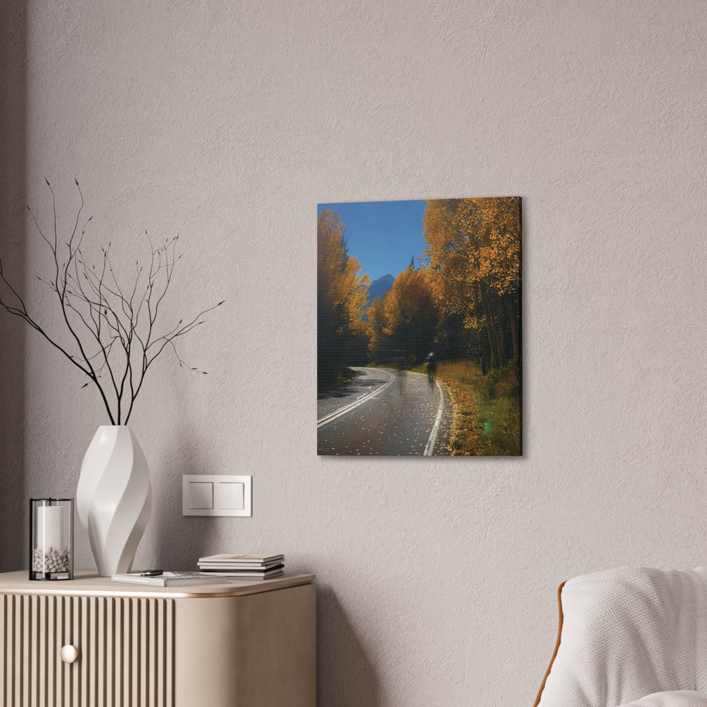 fall maroon bells and bikess