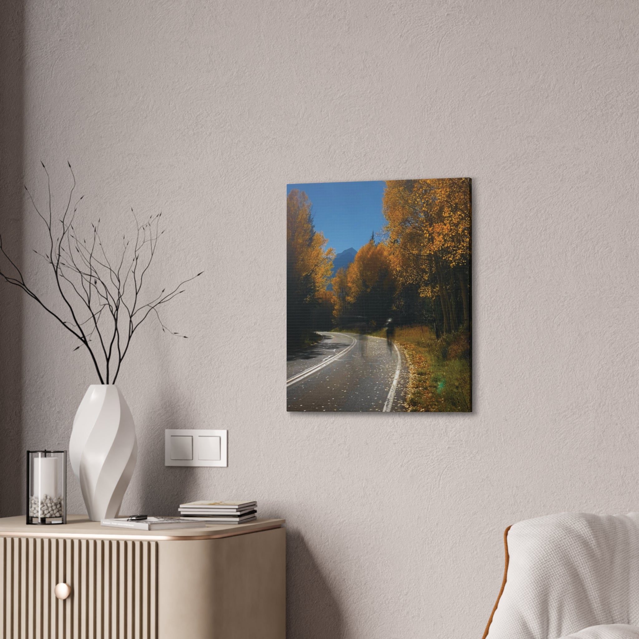 fall maroon bells and bikess