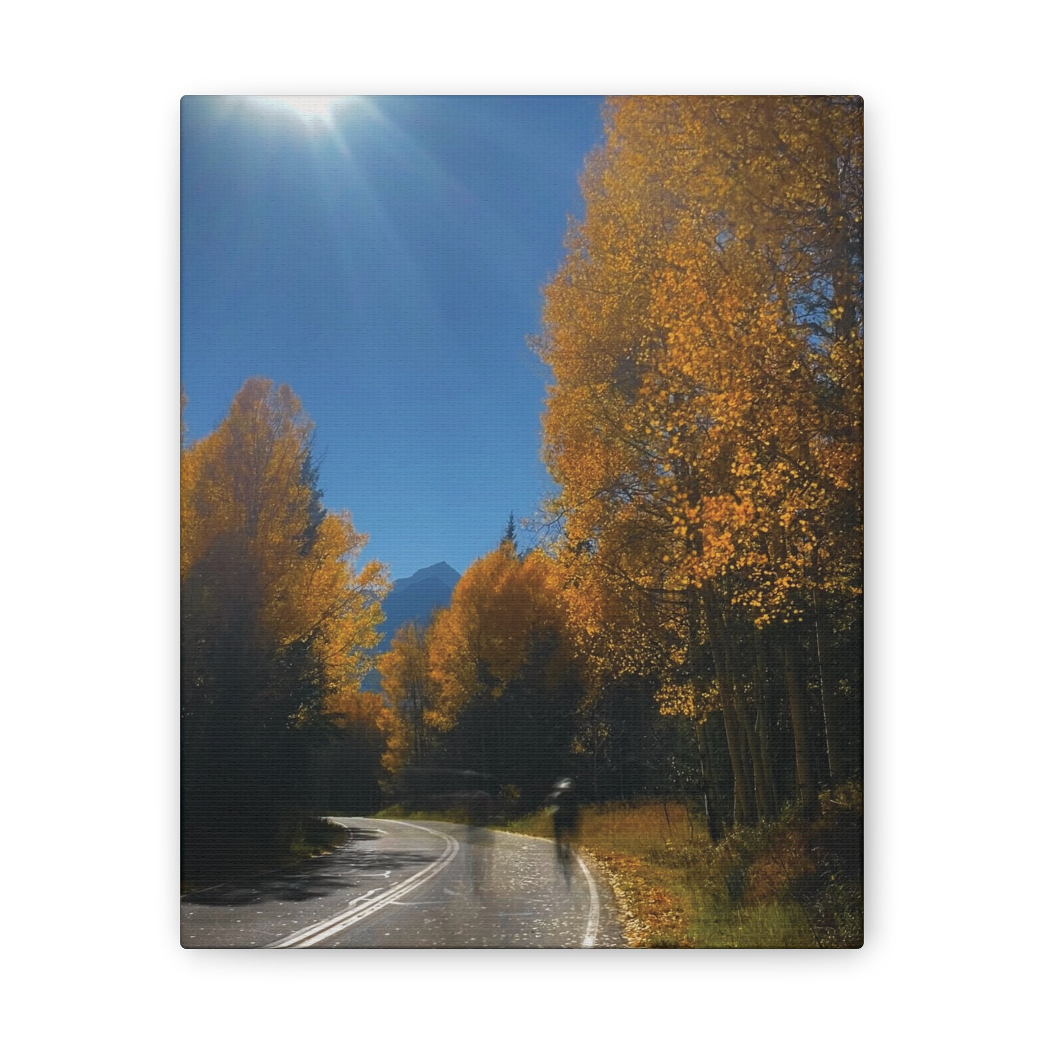 fall maroon bells and bikess