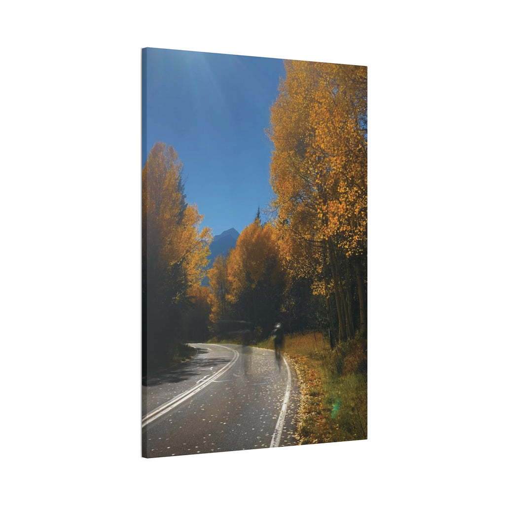 fall maroon bells and bikess