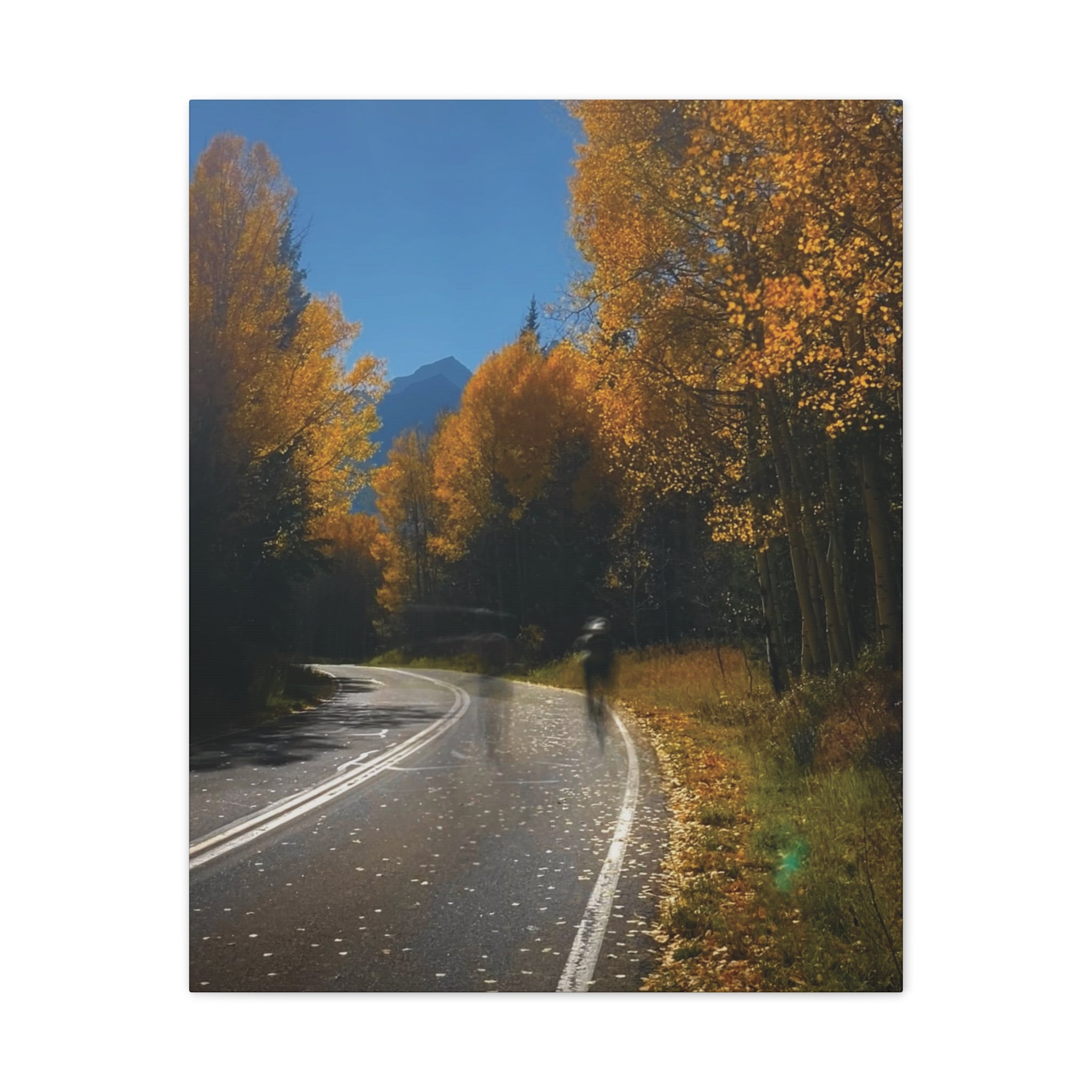 fall maroon bells and bikess