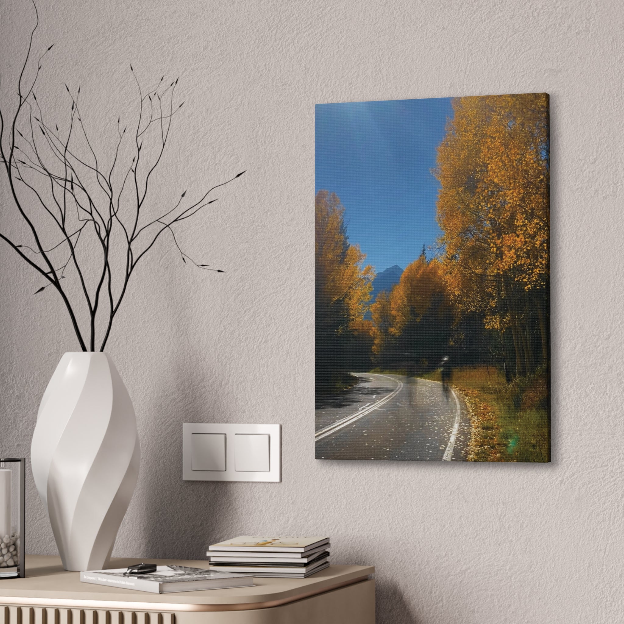 fall maroon bells and bikess