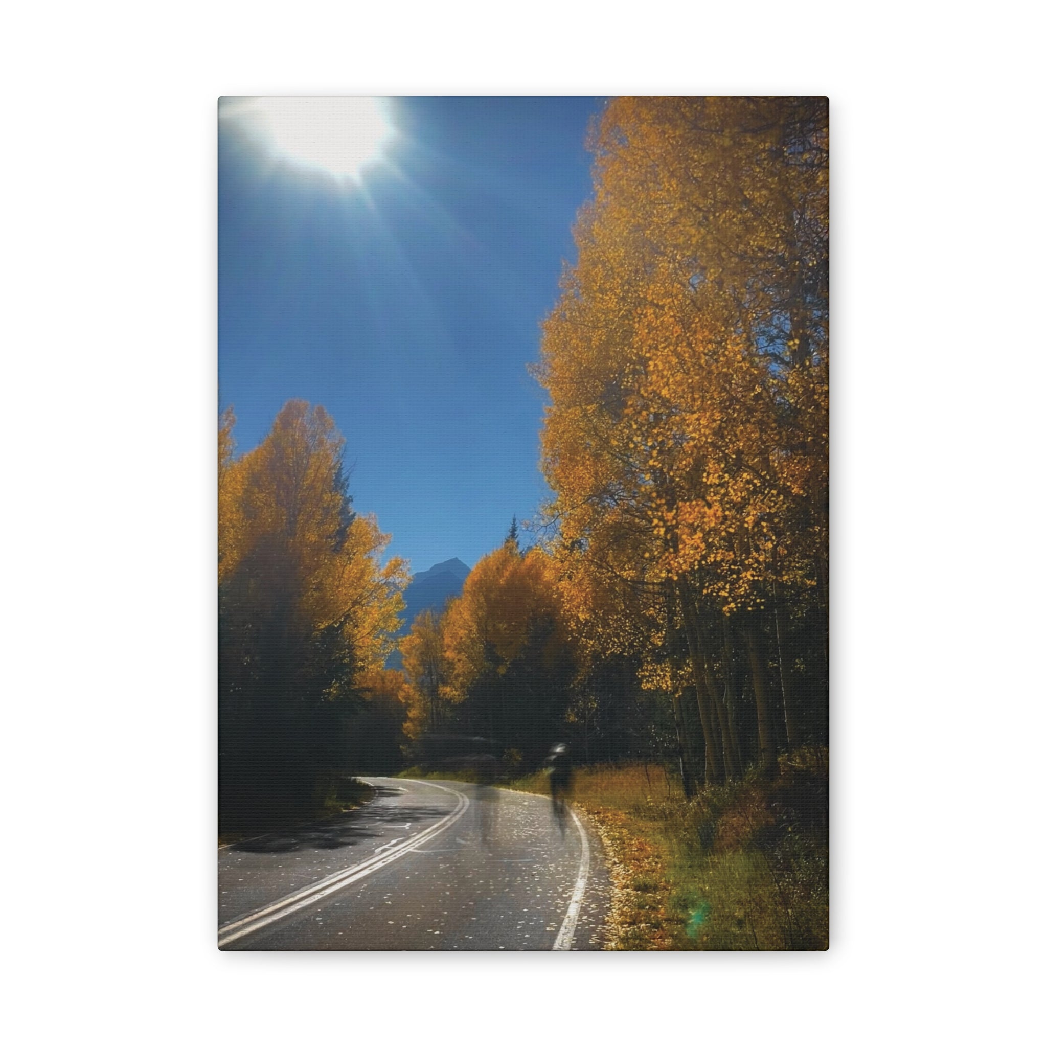 fall maroon bells and bikess