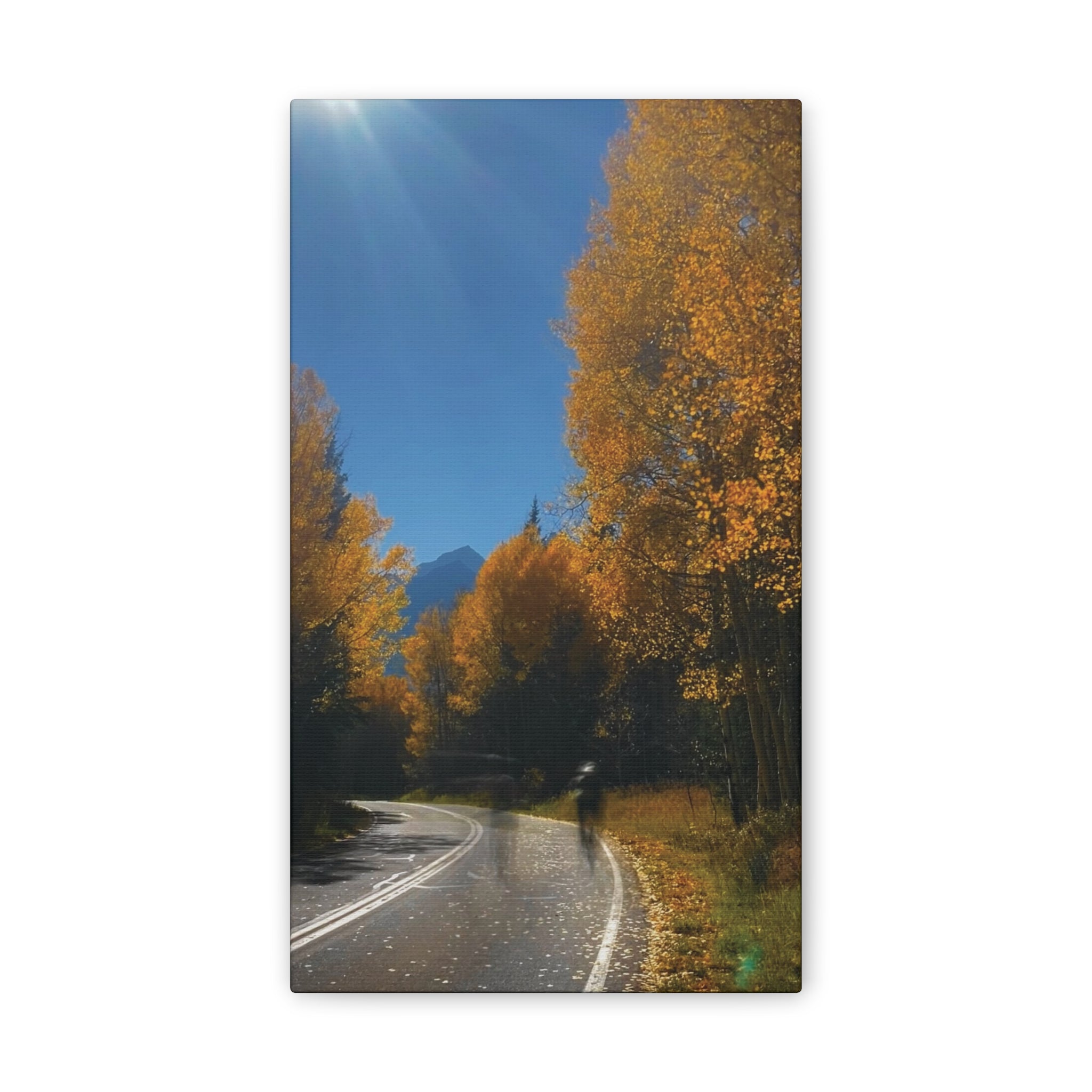 fall maroon bells and bikess