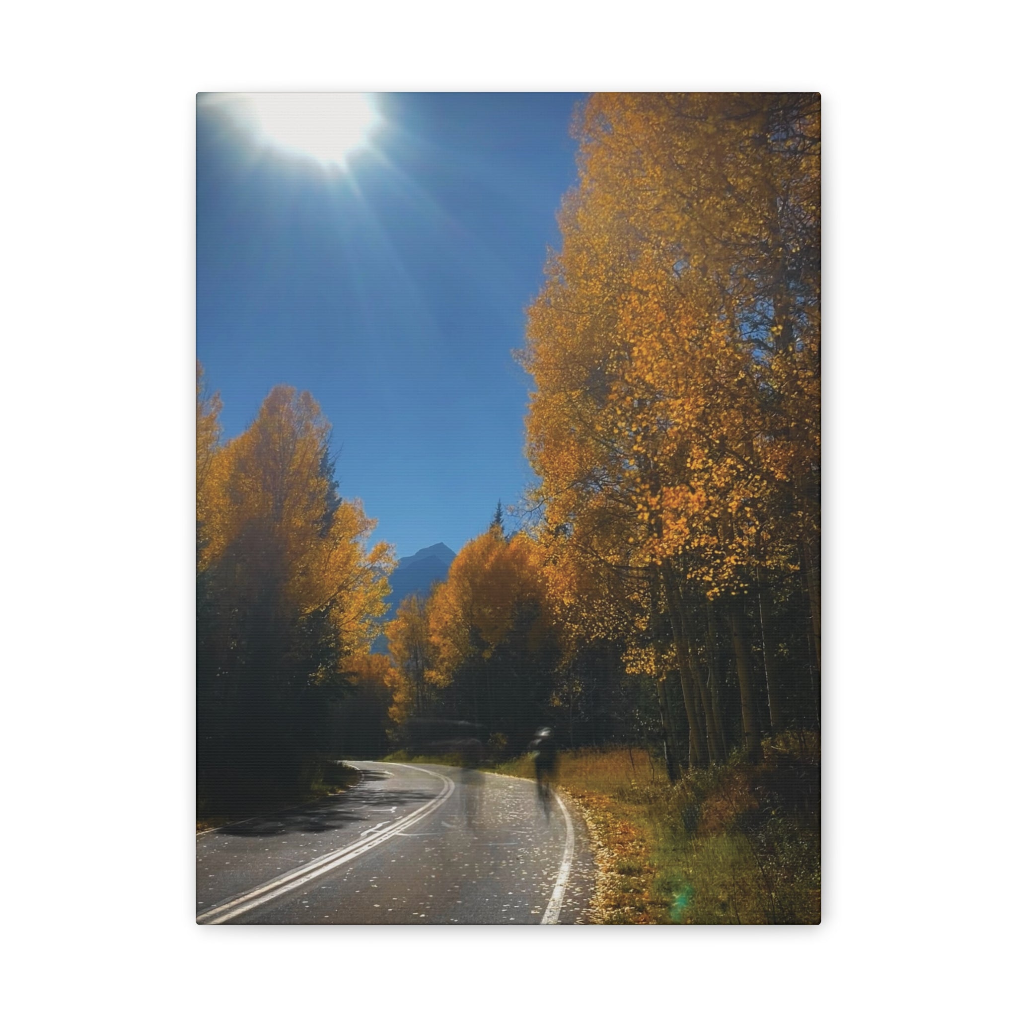 fall maroon bells and bikess