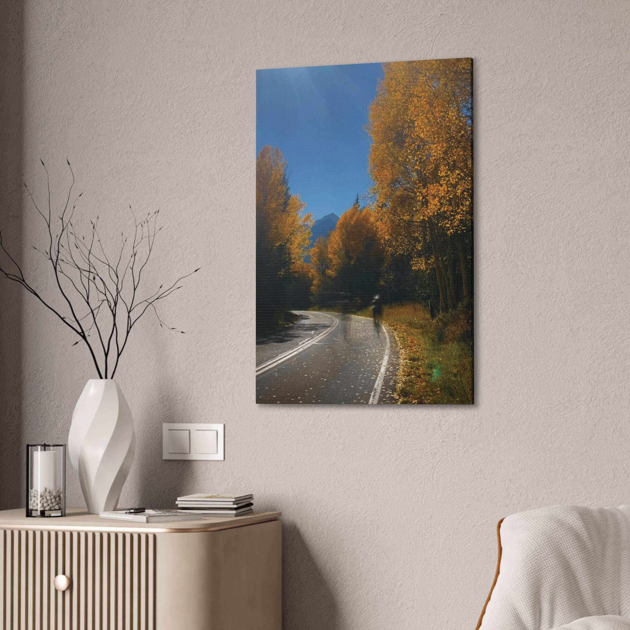 fall maroon bells and bikess