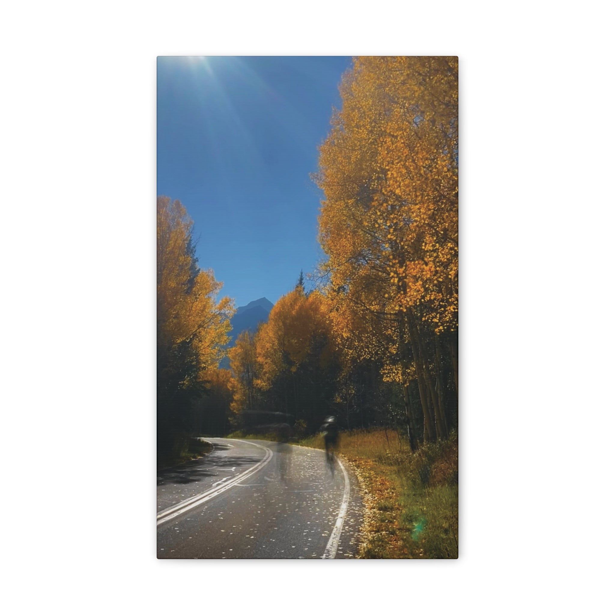 fall maroon bells and bikess