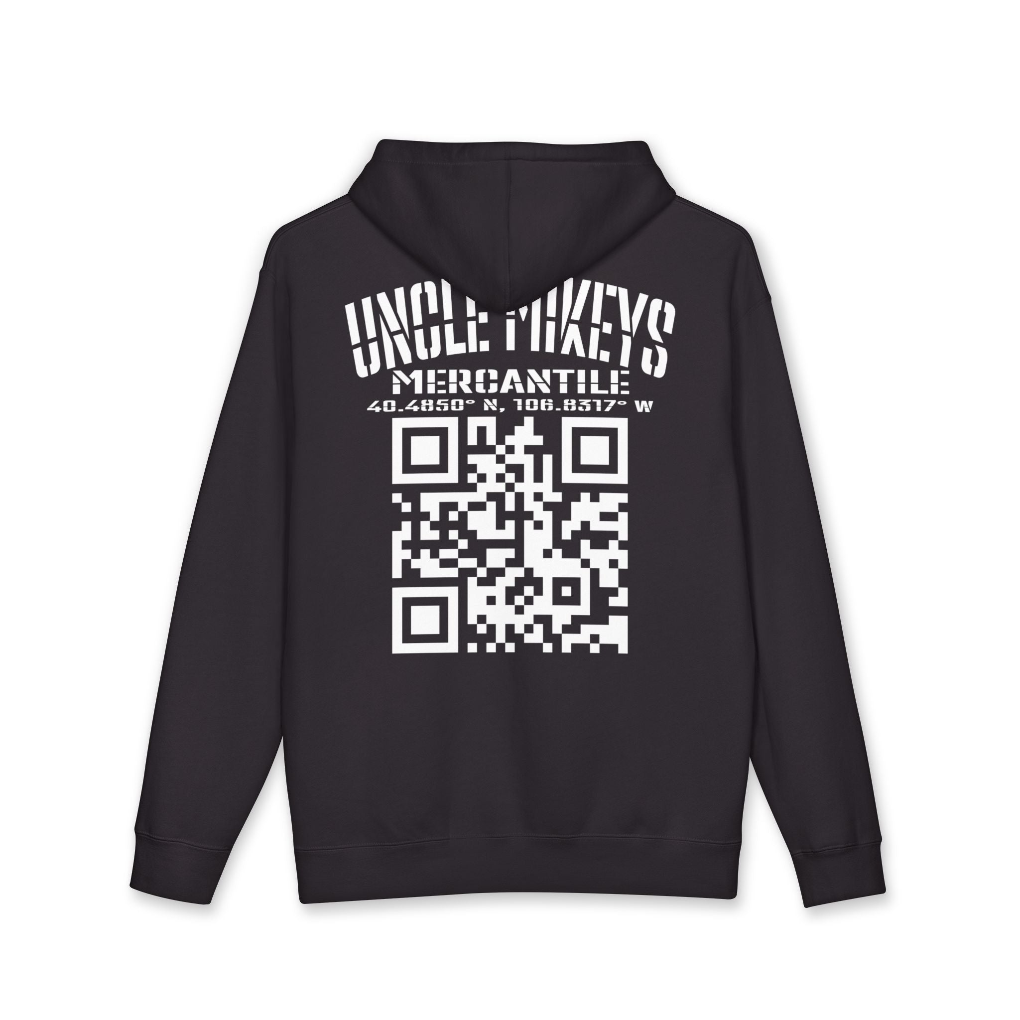 qr code hoodie