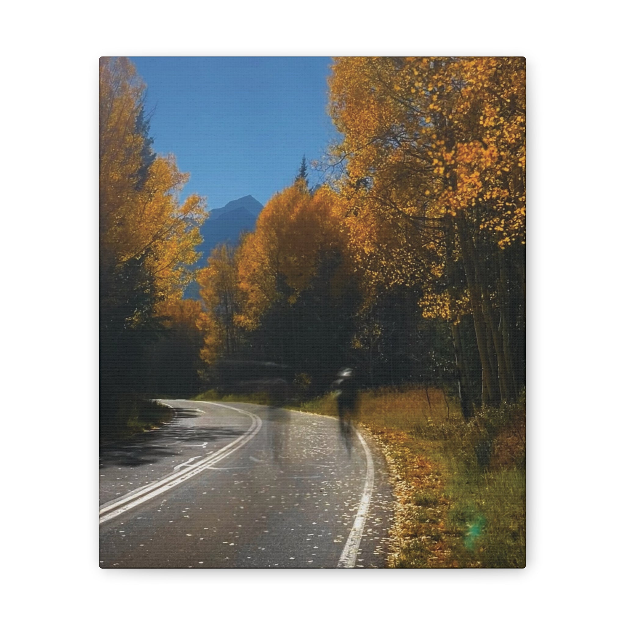 fall maroon bells and bikess