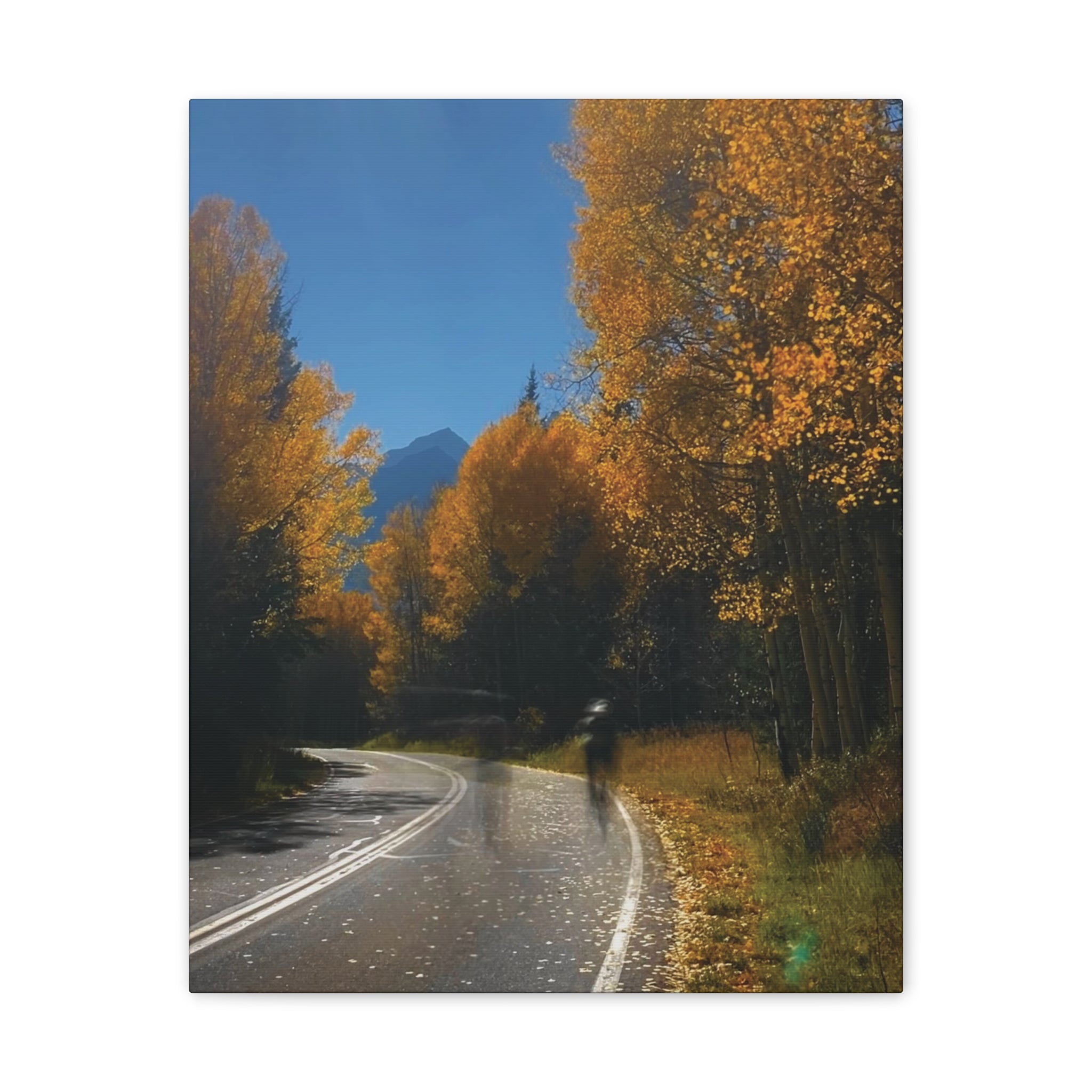 fall maroon bells and bikess